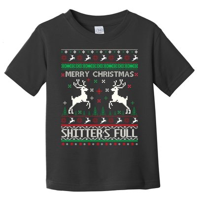 Merry Christmas Shitters Full Movie Ugly Christmas Christmas VacationChristmas V Toddler T-Shirt