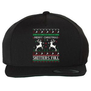 Merry Christmas Shitters Full Movie Ugly Christmas Christmas VacationChristmas V Wool Snapback Cap