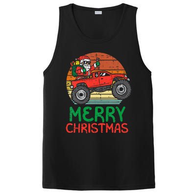 Merry Christmas Santa Monster Truck Xmas PosiCharge Competitor Tank