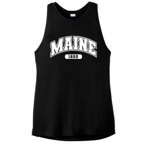 Maine Collegiate Style 1820 Ladies PosiCharge Tri-Blend Wicking Tank