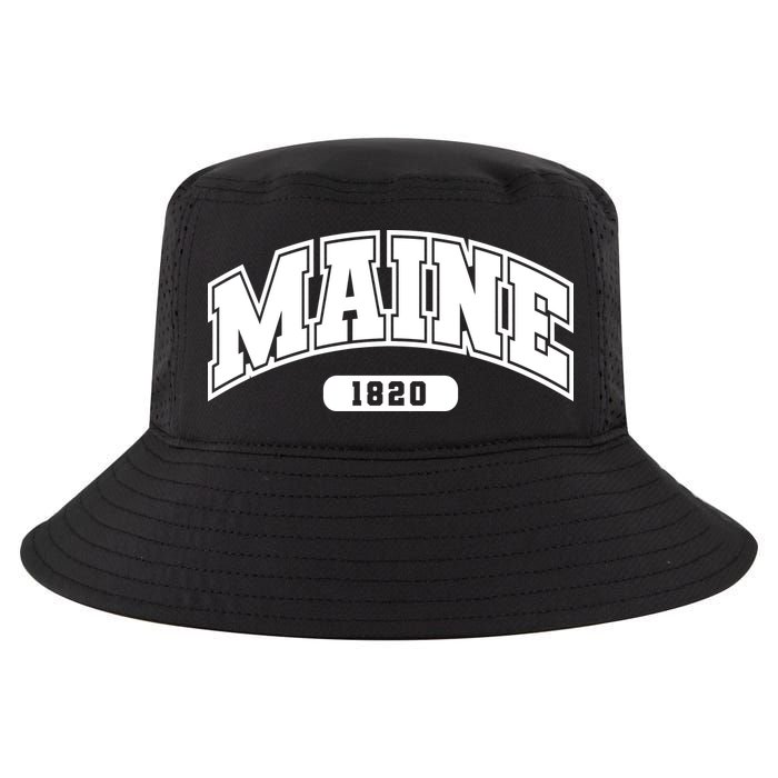 Maine Collegiate Style 1820 Cool Comfort Performance Bucket Hat