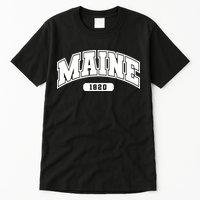 Maine Collegiate Style 1820 Tall T-Shirt