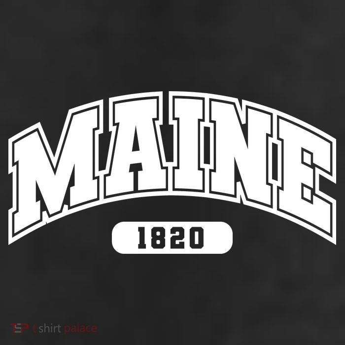 Maine Collegiate Style 1820 11oz C Handle Ceramic Mug