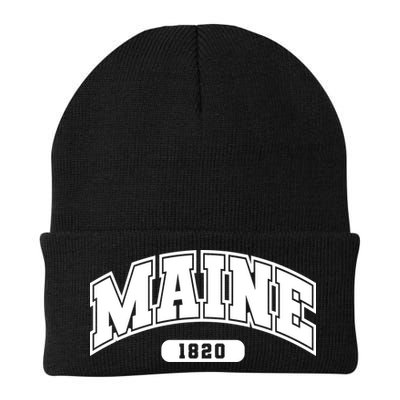 Maine Collegiate Style 1820 Knit Cap Winter Beanie