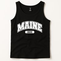 Maine Collegiate Style 1820 Tank Top