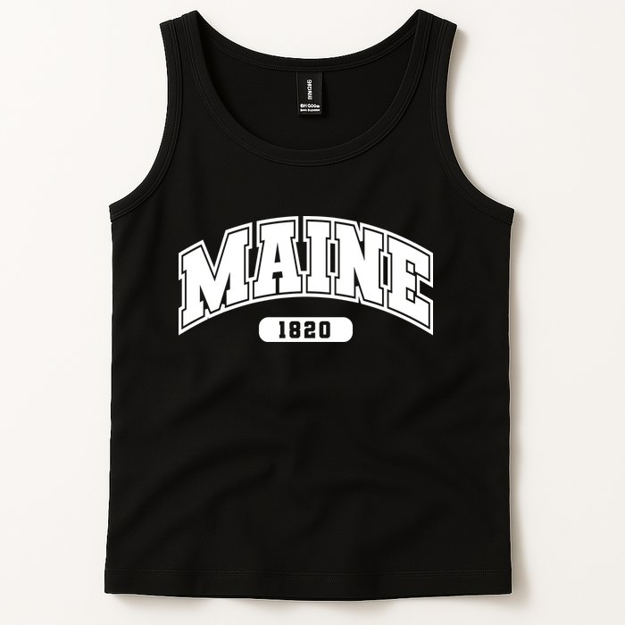 Maine Collegiate Style 1820 Tank Top