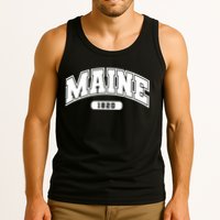 Maine Collegiate Style 1820 Tank Top