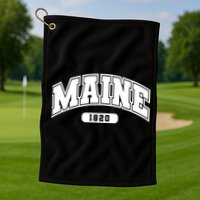 Maine Collegiate Style 1820 Golf Towel