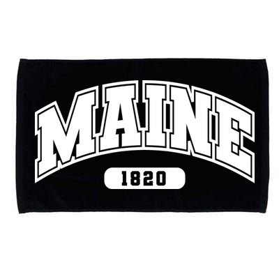 Maine Collegiate Style 1820 Microfiber Hand Towel