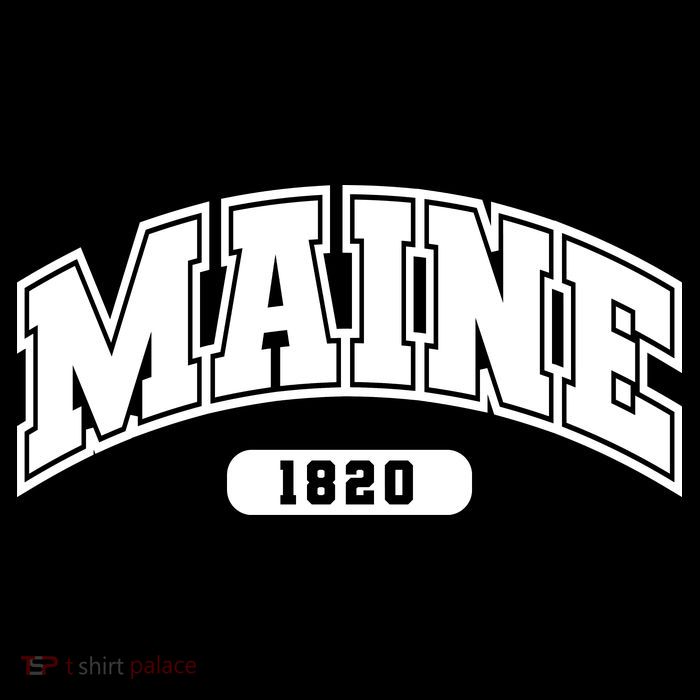 Maine Collegiate Style 1820 Zip Tote Bag