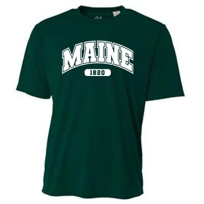 Maine Collegiate Style 1820 Cooling Performance Crew T-Shirt