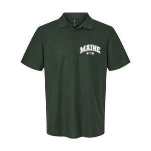 Maine Collegiate Style 1820 Softstyle Adult Sport Polo