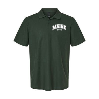 Maine Collegiate Style 1820 Softstyle Adult Sport Polo