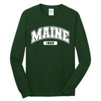 Maine Collegiate Style 1820 Tall Long Sleeve T-Shirt