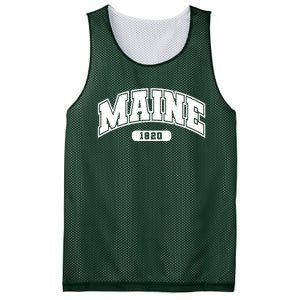 Maine Collegiate Style 1820 Mesh Reversible Basketball Jersey Tank