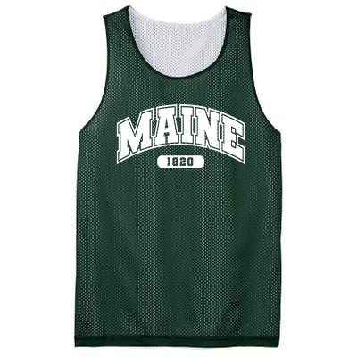 Maine Collegiate Style 1820 Mesh Reversible Basketball Jersey Tank