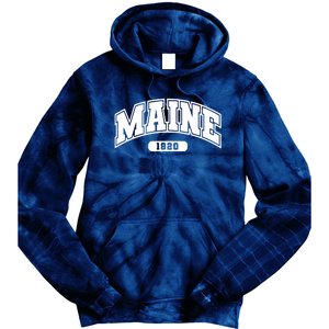 Maine Collegiate Style 1820 Tie Dye Hoodie