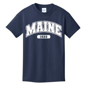 Maine Collegiate Style 1820 Kids T-Shirt