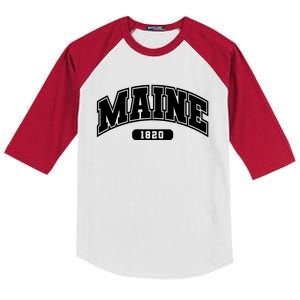 Maine Collegiate Style 1820 Kids Colorblock Raglan Jersey