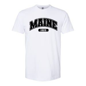 Maine Collegiate Style 1820 Softstyle CVC T-Shirt