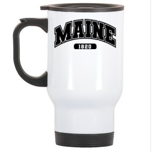 Maine Collegiate Style 1820 Stainless Steel Travel Mug