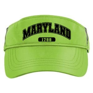 Maryland Collegiate Style 1788 Adult Drive Performance Visor