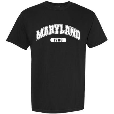 Maryland Collegiate Style 1788 Garment-Dyed Heavyweight T-Shirt