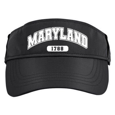 Maryland Collegiate Style 1788 Adult Drive Performance Visor