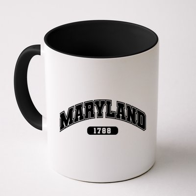 Maryland Collegiate Style 1788 Coffee Mug