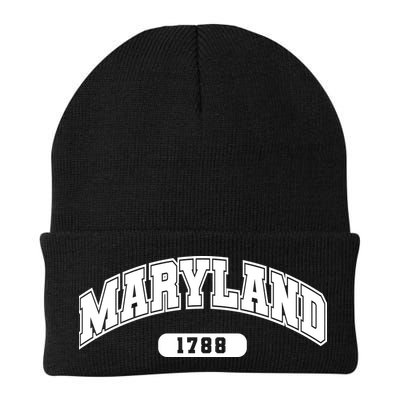 Maryland Collegiate Style 1788 Knit Cap Winter Beanie