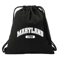 Maryland Collegiate Style 1788 Drawstring Bag