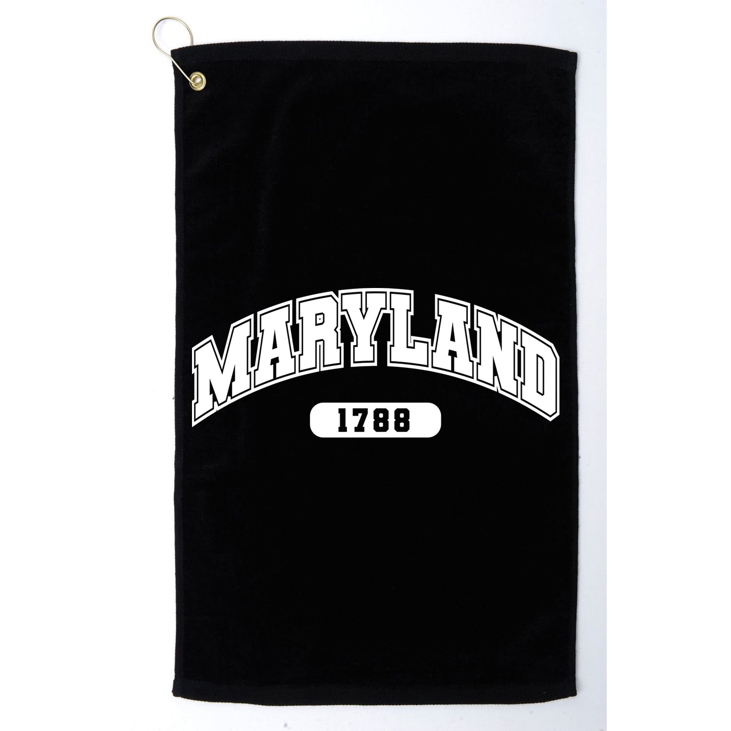 Maryland Collegiate Style 1788 Golf Towel