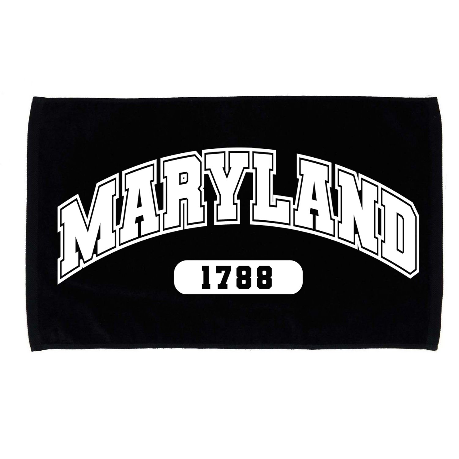 Maryland Collegiate Style 1788 Microfiber Hand Towel