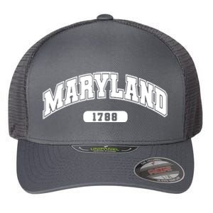 Maryland Collegiate Style 1788 Flexfit Unipanel Trucker Cap