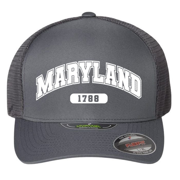 Maryland Collegiate Style 1788 Flexfit Unipanel Trucker Cap