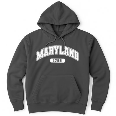 Maryland Collegiate Style 1788 Hoodie