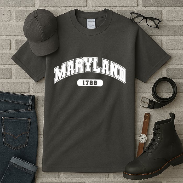 Maryland Collegiate Style 1788 Tall T-Shirt