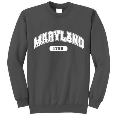 Maryland Collegiate Style 1788 Tall Sweatshirt