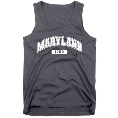Maryland Collegiate Style 1788 Tank Top