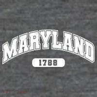 Maryland Collegiate Style 1788 Short Acrylic Beanie