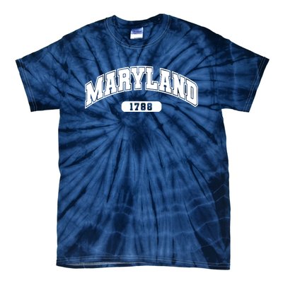 Maryland Collegiate Style 1788 Tie-Dye T-Shirt