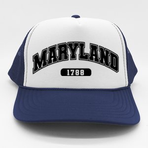 Maryland Collegiate Style 1788 Trucker Hat