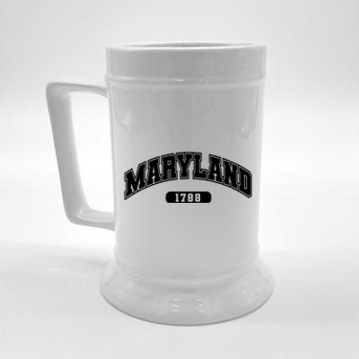 Maryland Collegiate Style 1788 Beer Stein