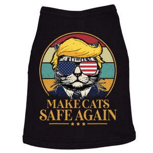 Make Cats Safe Again Trump 2024 Save Our Pets Doggie Tank