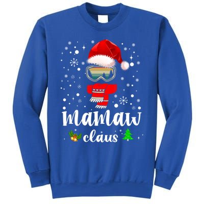 Mamaw Claus Santa Claus Funny Xmas Gift For Mom Grandma Gift Sweatshirt