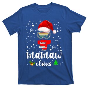 Mamaw Claus Santa Claus Funny Xmas Gift For Mom Grandma Gift T-Shirt