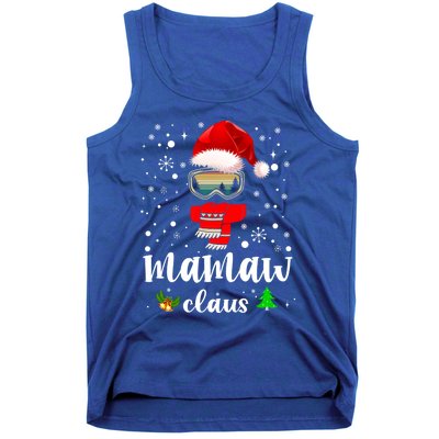 Mamaw Claus Santa Claus Funny Xmas Gift For Mom Grandma Gift Tank Top