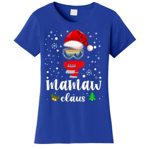 Mamaw Claus Santa Claus Funny Xmas Gift For Mom Grandma Gift Women's T-Shirt