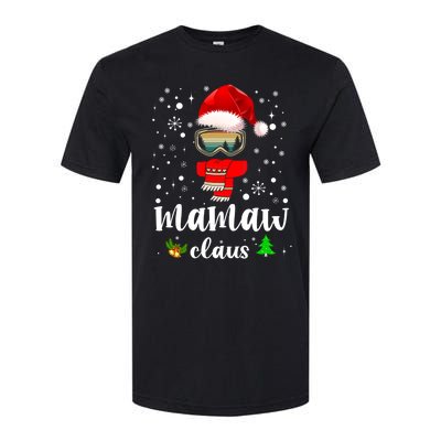 Mamaw Claus Santa Claus Funny Xmas Gift For Mom Grandma Gift Softstyle CVC T-Shirt