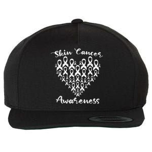 Melanoma Cancer Survivor Gift Skin Cancer Awareness Gift Wool Snapback Cap